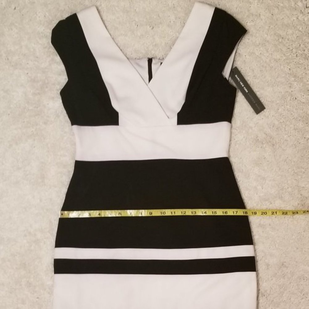 Marc New York Andrew Marc V-Neck Dress - Picture 8 of 10